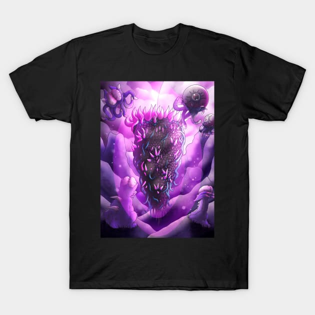 Nebula Pillar- Terraria (digital) T-Shirt by Bettypico